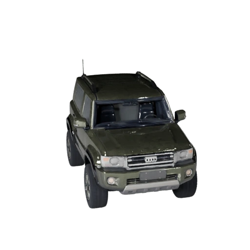 Modelo 3D de SUV Off Road para Blender e Jogos - PBR Realista (Legacy)