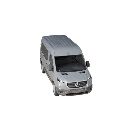 Delivery Van 3D Model for Unreal Engine - Game Ready