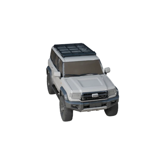 Modelo 3D de Suv Off Road para Blender - Asset Pronto para Renderização