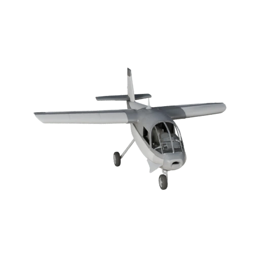 Modelo 3D de Dron de Ala Fija para Unreal Engine - Listo para Juegos