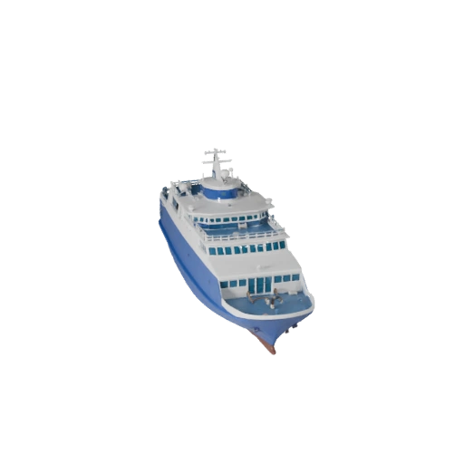 Ferry 3D Model for Unity - Low Poly Game Asset Pro