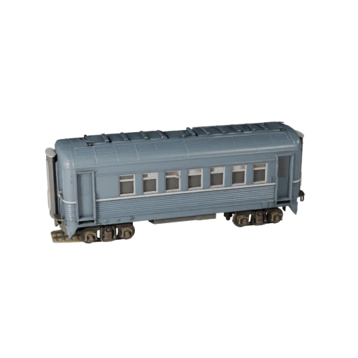 Game Ready Passenger Train 3D Model for Realtime Use