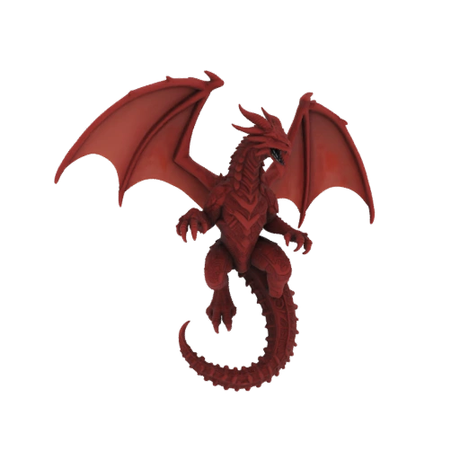 Miniatura Drago Ironjaw Fantasy STL