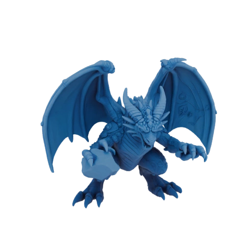 Miniatura STL de Dragão Ancião Fantasia - Esmagadora