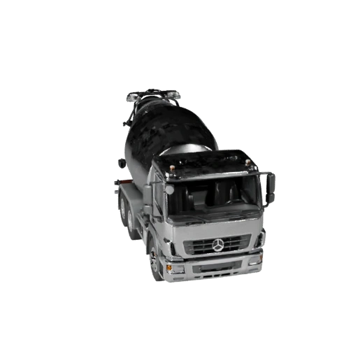 Camion toupie à béton 3D Unity - Jeu low poly