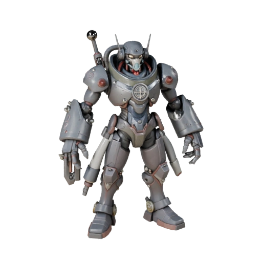 Modelo de Personagem Caça Inimigo Arcano Cyberpunk - Rigado