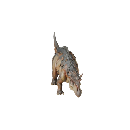 High Poly Pachycephalosaurus 3D Model - STL Asset for Printing