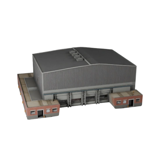 Oil Refinery 3D Model - Realistic Archviz Asset for Architecture