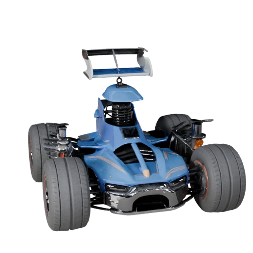 Race Car 3D Model for Blender - Render Ready Asset (Legacy)