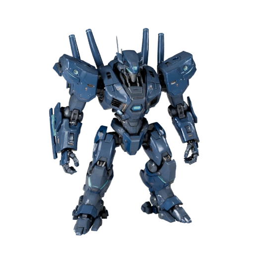 Mech Walker 3D Model for Blender & Games - Realistic PBR