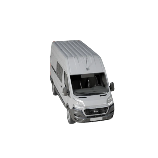 Game Ready Delivery Van 3D Model for Realtime Games - PBR