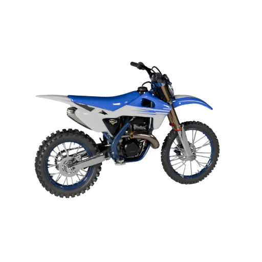 Modelo 3D de Moto de Terra para Blender - Asset Pronto para Renderização