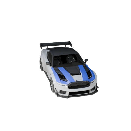 Race Car 3D Model for Unity - Low Poly Game Asset Pro