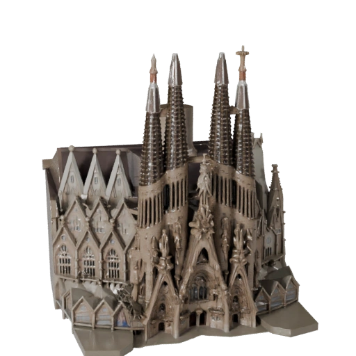 Sagrada Familia 3D Model for Unreal - Realtime Asset