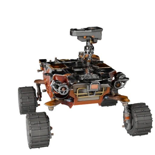 Mars Rover 3D Model for Blender & Games - Realistic PBR