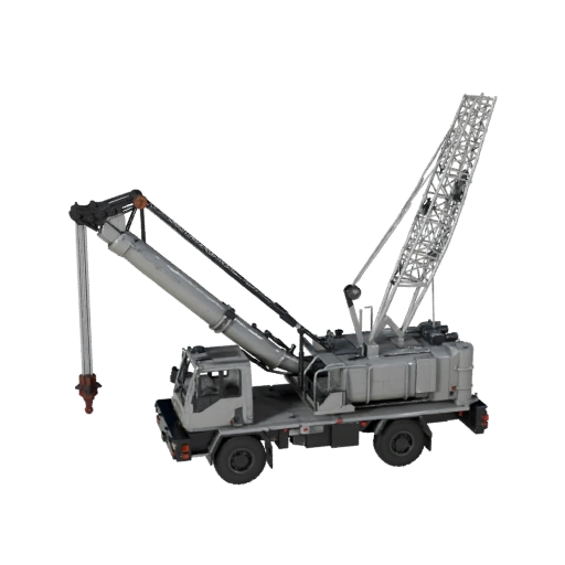 Modelo 3D de Guindaste Móvel para Blender e Jogos - PBR Realista