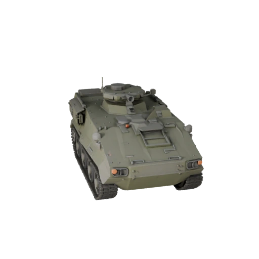 Low Poly Ifv 3D Model for Unity & Unreal PBR Asset