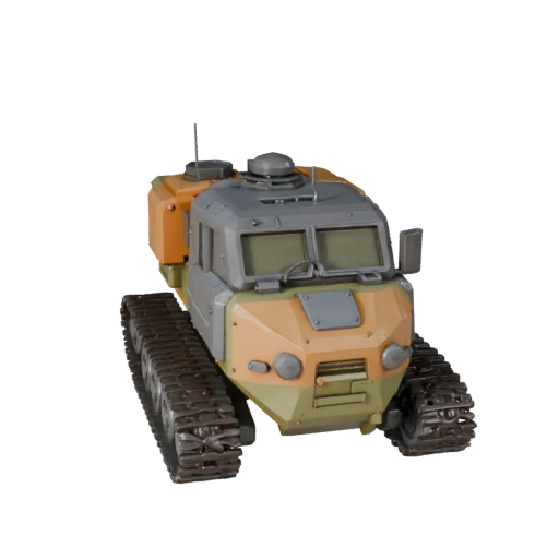 Cartoon Destroyer Warship 3D Model for Stylized Games