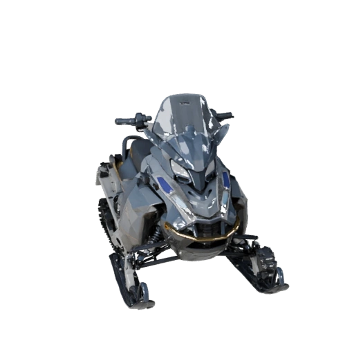 Motoslitta 3D Model per Unreal Engine - Asset Pronto per il Gioco