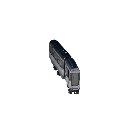 Futuristischer Monorail 3D-Modell für Blender - Realistisches PBR