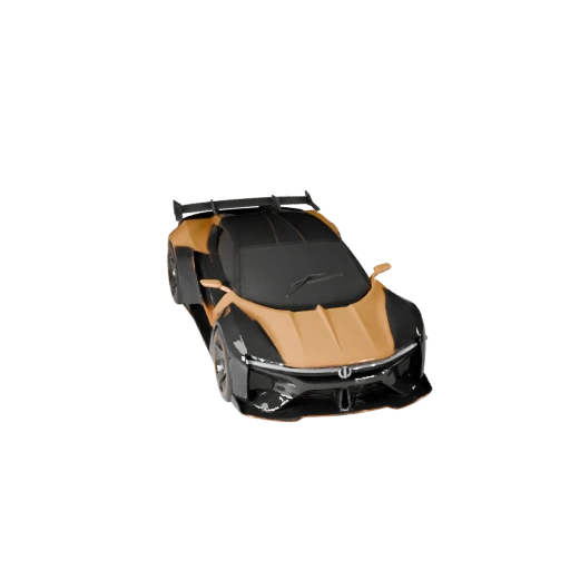 Game Ready Concept Car 3D Model for Realtime Games - PBR (Legacy)