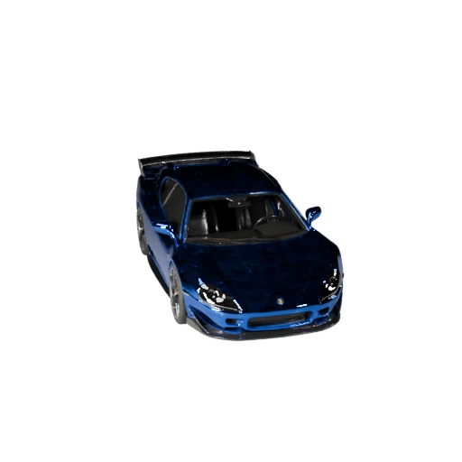 Game Ready Supercar 3D Model for Realtime Use PBR Asset (Legacy)
