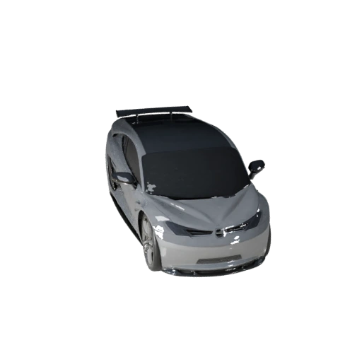 Supercar 3D Model for Blender - Render Ready Asset