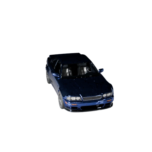 Modelo 3D de Coche de Deriva Listo para Juegos para Uso en Tiempo Real Activo PBR