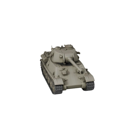 Tanque da Segunda Guerra Mundial Imprimível STL Modelo 3D - Exibição e Colecionáveis