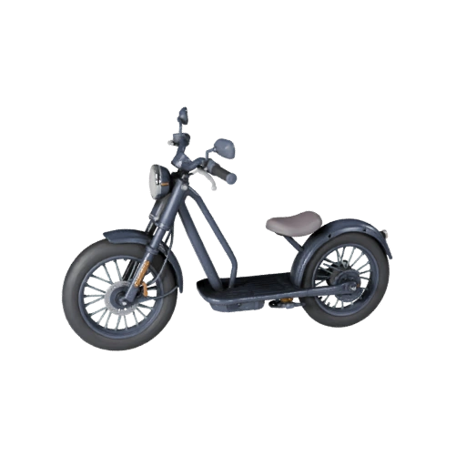 Scooter 3D Model for Blender - Render Ready Asset Pro