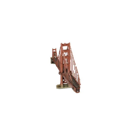Golden Gate Bridge 3D Model for Blender - Render Asset