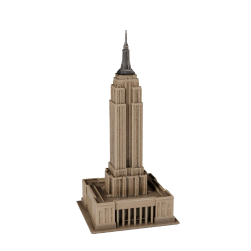 Stylized Empire State Building 3D Model - Game Asset