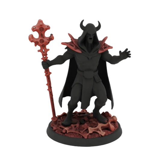 Fantasy Lich Nekromant Miniatur STL