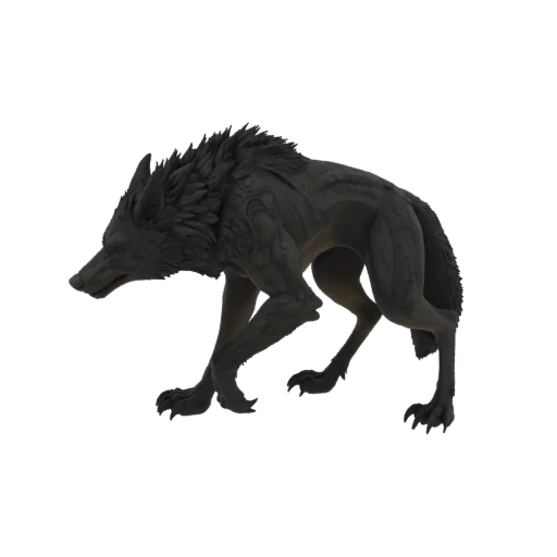 Miniatura STL de Lobisomem Inimigo de Fantasia - Enxame