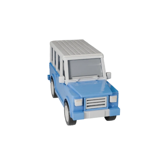Modello 3D Station Wagon Stampabile STL per Collezionabili & (Legacy)