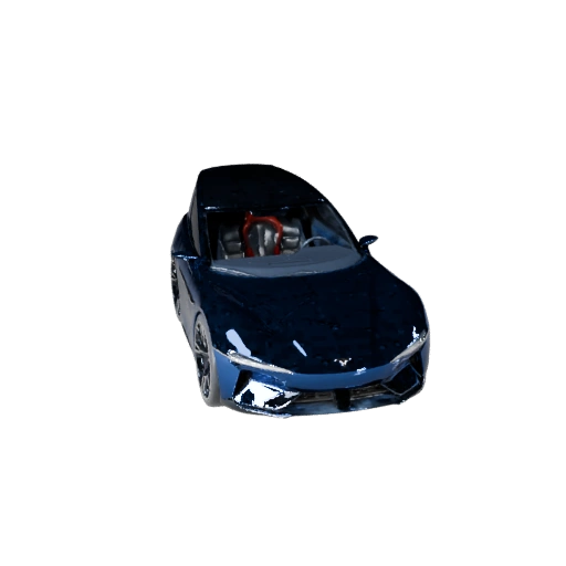 Concept Car 3D Model for Blender - Render Ready Asset