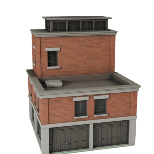 Maison préfabriquée 3D pour Unreal - Asset temps réel pour scènes UE