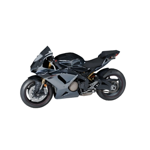 Sport Motorcycle 3D Model for Blender & Games - Realistic