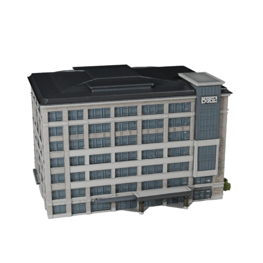 Community Center 3D Model for Unreal - Realtime Asset