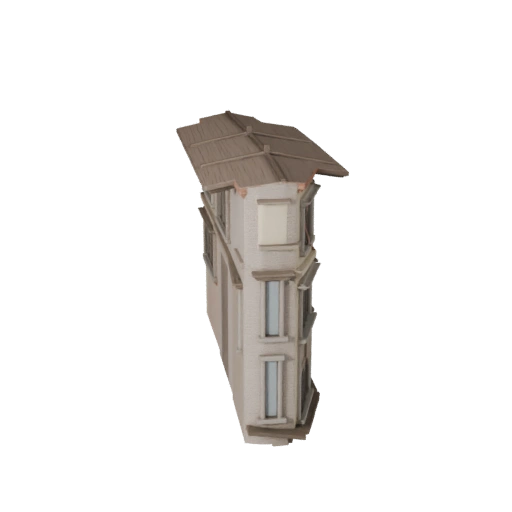 Facciata Ornata Modello 3D per Blender - Asset di Rendering Archviz