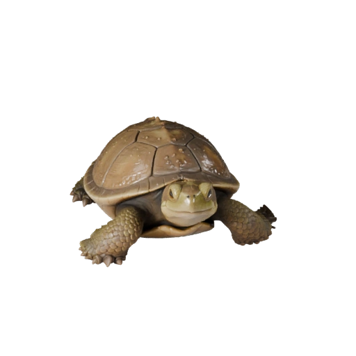 Hohe Poly Schnappschildkröte 3D-Modell - Detailliertes STL-Asset für den Druck