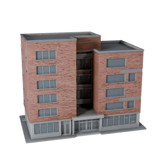 Eco House 3D Model - Realistic Archviz Asset for Architecture