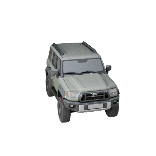Modelo 3D de Suv de Aventura para Unity - Ativo de Jogo de Baixo Poli