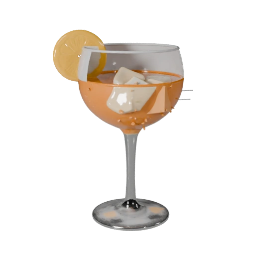 Verre à cocktail STL imprimable, actif 3D pour l'impression