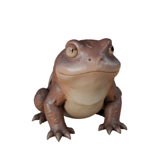 Modello 3D di Rospo per Blender - Asset PBR con Texture | Royalty-Free