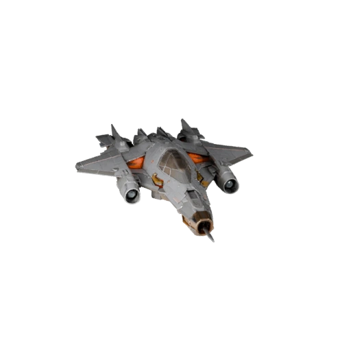 3D модель истребителя для Blender - Готовый к рендерингу PBR ассет