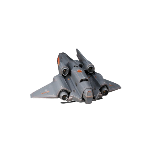 Starfighter 3D Model for Blender & Games - Realistic PBR