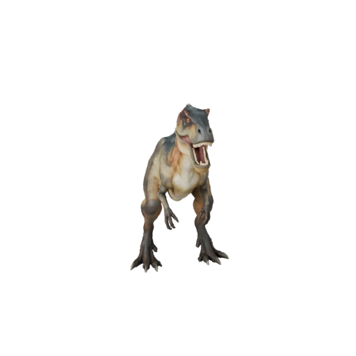 Modello 3D Compsognathus per Blender - Asset PBR con Texture