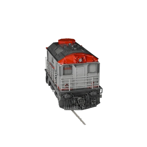 Modelo STL Imprimível de Locomotiva a Diesel - Exibição