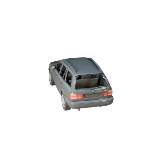 Modello 3D Station Wagon Pronto per il Gioco per Uso in Tempo Reale (Legacy)